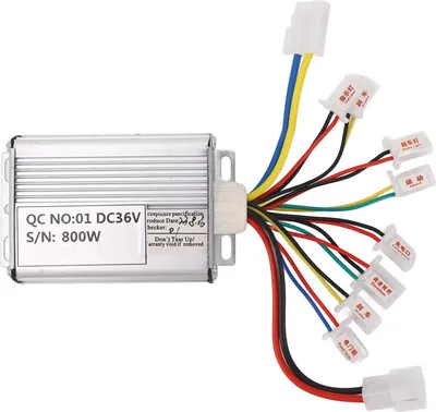 Obrázok produktu pre 36 V 800W Elektrický ovládač kolobežky z brúsenej hliníkovej zliatiny s drôteným kolesom odolným voči vysokým teplotám