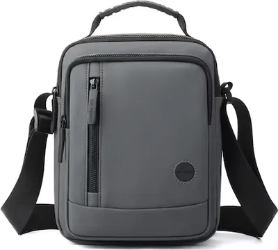 Produktbild von ASKSA Umhaengetasche Herren Schultertasche Oxford Handtaschen Maenner Brustbeutel Herren Tasche Arbeitstasche fuer Buero Hochschule Reisen,Grau