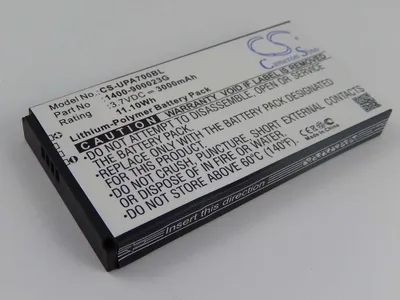 Produktbild von vhbw Akku kompatibel mit Unitech PA700, PA700MCA, PA720 Barcodescanner POS (3000 mAh, 3,7 V, Li-Polymer)