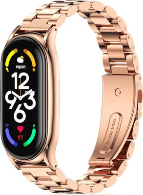 Obrázok produktu pre Náramok Tech Protect Stainless pre Xiaomi Mi Band 7, ružový