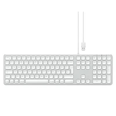 Produktbild von Satechi USBTastatur Keyboard Volltastatur für Mac silber -