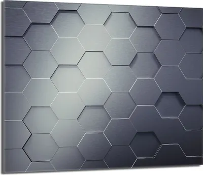 Obrázek produktu pro Kryt varné desky 60x52 Kryt varné desky Splashback Skleněná deska Deco Krájecí deska, vzor Grey