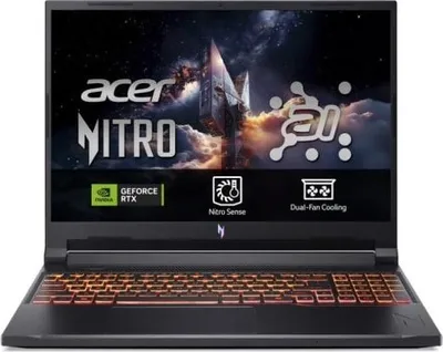Produktbild von Acer Nitro V 16 AI ANV16-42-R1NN, AMD Ryzen™ 7, 3,8 GHz, 40,6 cm (16"), 2560 x 1600 Pixel, 32 GB, 1 TB