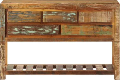 Produktbild von vidaXL Sideboard 120x30x75 cm Altholz Massiv