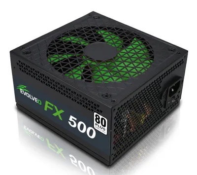 Obrázek produktu pro EVOLVEO FX 500, napájecí zdroj 500W ATX, 14cm, tichý, 80+, bulk