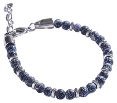 Produktbild von Perlenarmband fü r Herren mit Achat MCGB5010