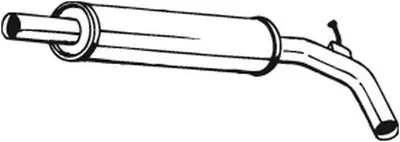 Produktbild von Bosal Mittelschalldämpfer 227-109