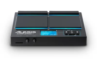 Produktbild von Alesis Sample Pad 4 - Kompaktes 4-Pad Percussion- und Sample-Triggering-Instrument