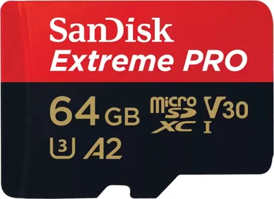 Zdjęcie produktu dla SANDISK EXTREME PRO microSDXC 64GB 200/90 MB/s A2