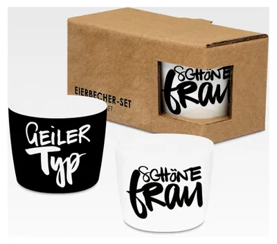 Produktbild von Eierbecher 2er-Set im Geschenkkarton