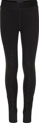 Obrázok produktu pre Equipage detské jazdecké legíny Dai black, veľkosť:86/92