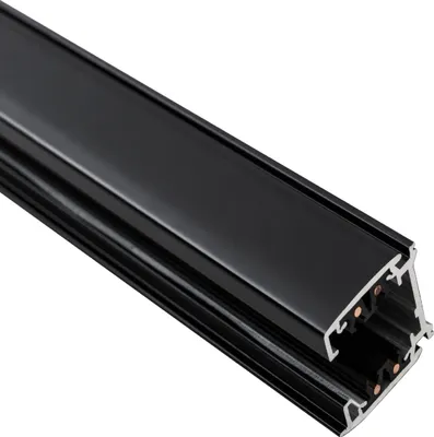 Produktbild von Spectrum LED 3-Phasen Stromschiene (SPS 2) Aufbau 2m für Schienensystem Leuchten Strahler IP20 Schwarz 200 cm