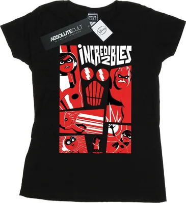 Produktbild von Disney - "The Incredibles" T-Shirt für Damen BI35877 (XXL) (Schwarz)