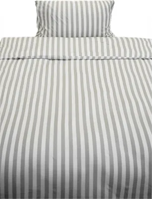 Produktbild von Bettwäsche 100% Baumwolle Jersey – Ganzjahresbettwäsche, gestreiftes Design 135 x 200 cm