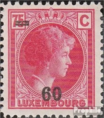 Produktbild von Briefmarken Luxemburg 1928 Mi 203 postfrisch Aufdruckausgabe