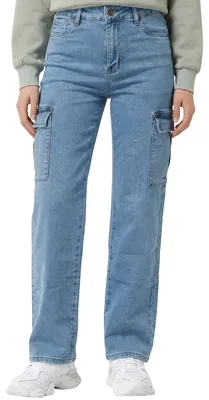 Produktbild von Tazzio Damen Cargo Jeans Regular Fit F143 (Blau, 42)