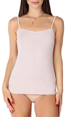 Produktbild von Bellivalini Damen Unterhemd aus Viskose BLV50-218 (Rosa, 4XL )