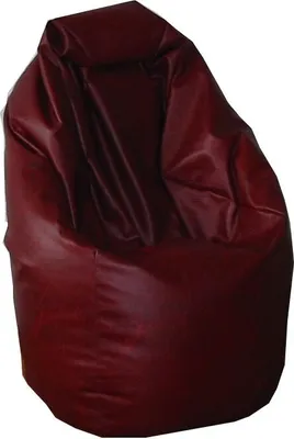 Produktbild von Natalia Spzoo Sitzsack Medium Point aus kunstleder - Dunkelrot