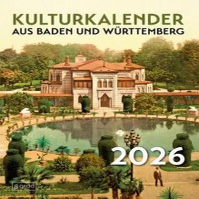 Produktbild von Kulturkalender aus Baden und Württemberg 2026