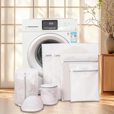 Zdjęcie produktu dla Zestaw 7 ekologicznych siatek do prania w pralce