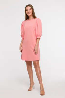 Zdjęcie produktu dla BeWear Damska mini sukienka Alai B291 koralowa S/M