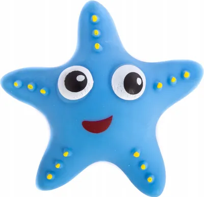 Produktbild von Antistress Seestern Quetschball Bunt - Entspannendes Fidget Toy zum Kneten für Kinder & Erwachsene