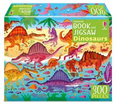 Produktbild von Usborne Book and Jigsaw Dinosaurs