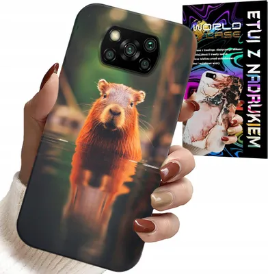 Zdjęcie produktu dla Etui Do Xiaomi Poco X3 - Słodka Kapibara, Capibara, Wiele Wzorów