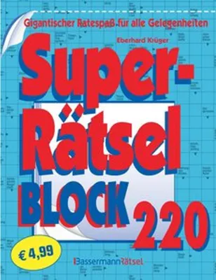 Immagine prodotto di Krüger, E: Superrätselblock 220