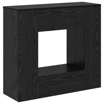 Obrázok produktu pre vidaXL Čierna, vzhľad dubového dreva, 82 x 29 x 74 cm