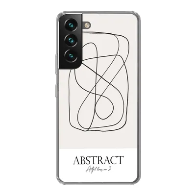 Produktbild von MuchoWow® Handyhülle Schutzhülle Hülle für Samsung Galaxy S22 Kunst - Linienkunst - Abstrakt Silikon Softcase Handy Hülle - Mobiltelefonhülle