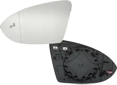 Produktbild von Spiegelglas Glas Ersatzspiegel links Toterwinkel Assistent passend für Golf 7