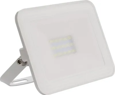 Produktbild von LED- Fluter 10W 120lm/W IP65 Slim Glas Weiss 4000K Neutralweiß