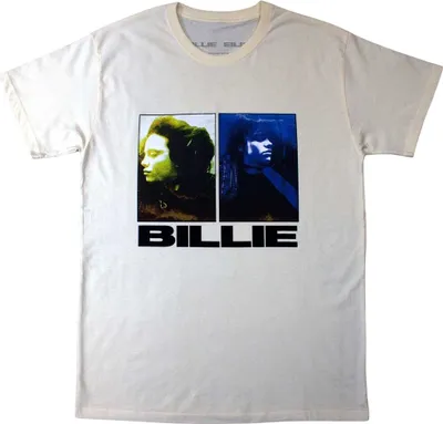 Immagine prodotto di Billie Eilish - T-shirt uomo/donna unisex RO12004 (L) (Naturale)