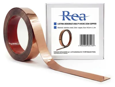 Zdjęcie produktu dla Listwa Dekoracyjna Samoprzylepna Rea P14454E Copper