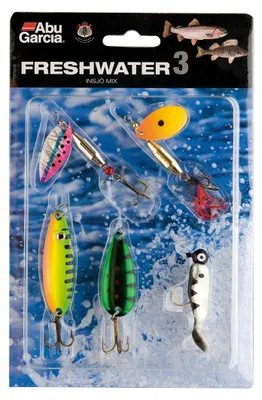 Produktbild von Abu Garcia Freshwater Mix 3 - 5 Kunstköder im Set