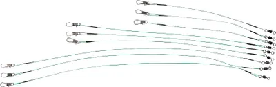Produktbild von Behr Edelstahlvorfach (mit Wirbel)