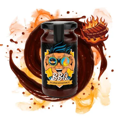 Produktbild von BBQ Sauce "Schmacktastisch", 200 ml