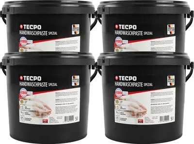 Produktbild von TECPO Handwaschpaste HQ+ 20 Liter Handreiniger Hautpflege Reinigungspaste Seife gegen starke hartnäckige Verschmutzungen