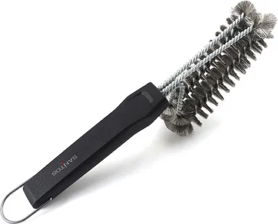 Produktbild von 2-Kopf Grillbürste | 30cm | Edelstahl