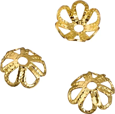 Produktbild von KNORR PRANDELL 216198562 Perlkappen Ø 6 mm Metall goldfarben