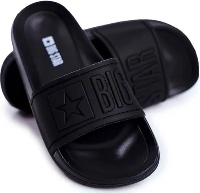 Zdjęcie produktu dla Klapki Dziecięce Big Star Czarne DD374157 30