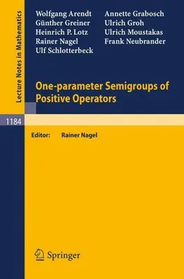 Obrázek produktu pro One-parameter Semigroups of Positive Operators