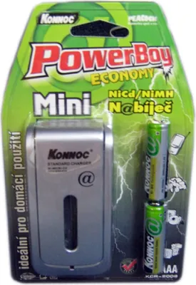 Obrázok produktu pre Konnoc Powerboy Economy Mini nabíjačka batérií AA/AAA