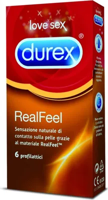 Produktbild von Durex Real Feel Condoms 6 Pieces