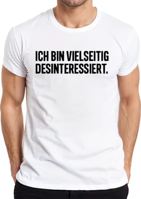 Obrázek produktu pro I am versatile disinterested sarcastic gift ironic pánské tričko, bílé, M