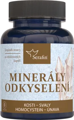 Obrázek produktu pro Minerály Odkyselení-přírodní bylinné kapsle 90 tobolek