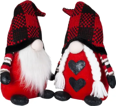 Produktbild von Wichtel 25cm Pärchen, 2er Set Dekofigur Weihnachten