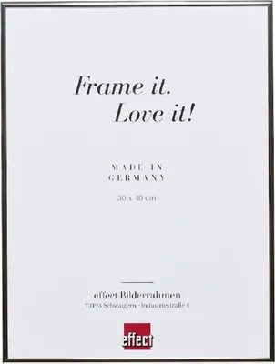 Immagine prodotto di Cornice Quadro in alluminio 29,7x42 cm argento con vetro antiriflesso lucido