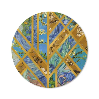 Produktbild von MuchoWow® Mauspad Mousepad Van Gogh - Alte Meister - Kunst 50x50 cm - Mousepads - Maus Mat - Pad - Mausunterlage - Vinyl